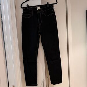 Simon Miller Black Skinny High-Rise Jeans